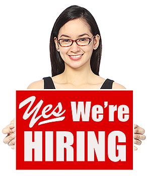 Now hiring