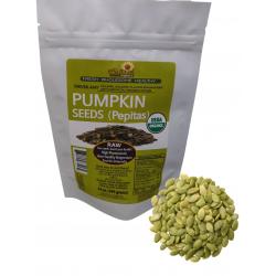 Organic Raw US grown Pumpkin seeds, Shelled