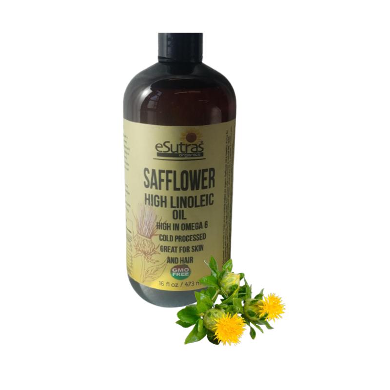 Safflower High Linoleic Oil Raw Cold Pressed