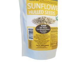 SUNFLOWER SEEDS, HULLED ORGANIC, RAW