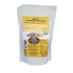 SUNFLOWER SEEDS, HULLED ORGANIC, RAW