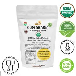 Acacia Gum Powder,Gum Arabic, Organic