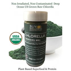 Chlorella Powder, Organic,...